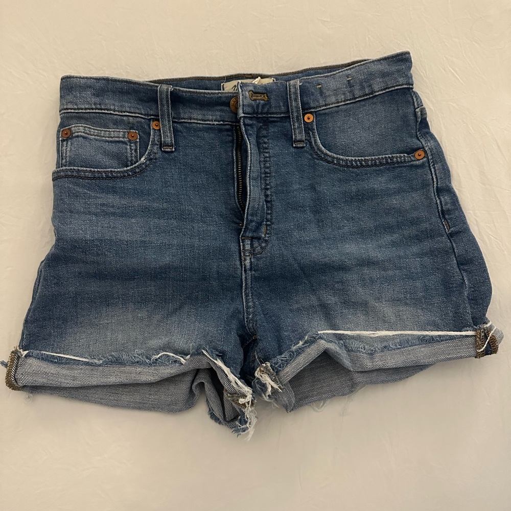 Madewell High-Rise Denim Shorts
